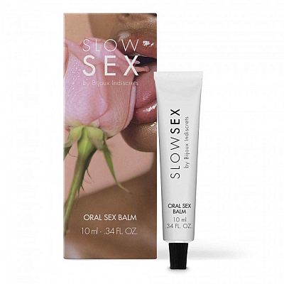 Бальзам для орального секса Bijoux Indiscrets Oral Sex Balm - Slow Sex, 10 мл