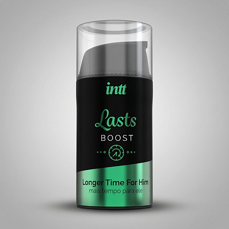 Интимный гель для продления эрекции для него Intt Lasts Boost, 15 мл