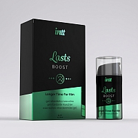 Интимный гель для продления эрекции для него Intt Lasts Boost, 15 мл