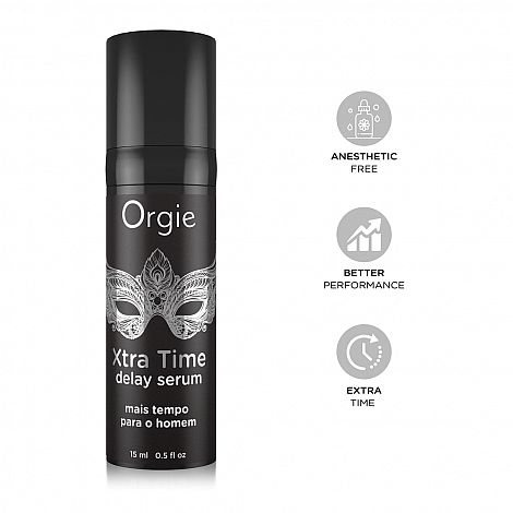 Пролонгирующая сыворотка Orgie Xtra Time Delay Serum, 15 мл