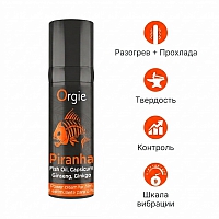 Стимулирующий крем для потенции Orgie Piranha Power Cream, 15 мл
