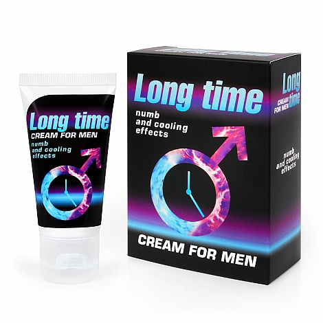 Крем для мужчин Long Time, 25 г