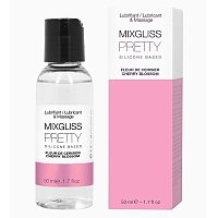 Смазка на силиконовой основе MixGliss Pretty Fleur Cerisier, 50 мл