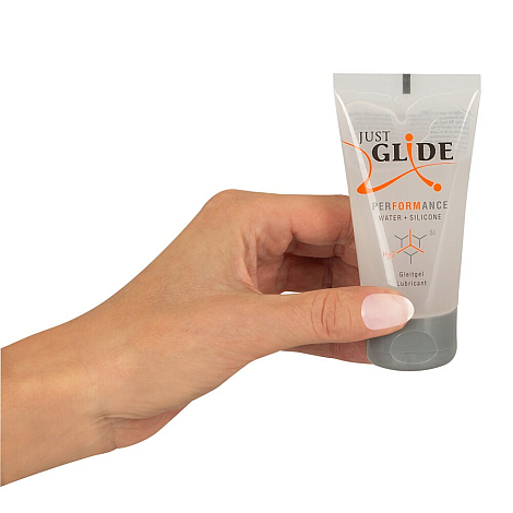 Лубрикант на водно-силиконовой основе Just Glide Performance, 50 мл
