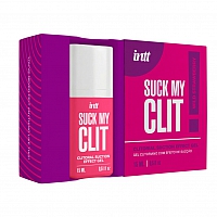 Жидкий вибратор со вкусом клубники Suck my, 15 мл