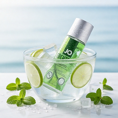 Лубрикант со вкусом коктейля "Мохито" JO Flavored H2O Mojito, 60 мл