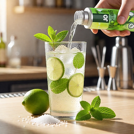 Лубрикант со вкусом коктейля "Мохито" JO Flavored H2O Mojito, 60 мл