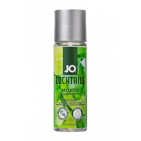 Лубрикант со вкусом коктейля "Мохито" JO Flavored H2O Mojito, 60 мл