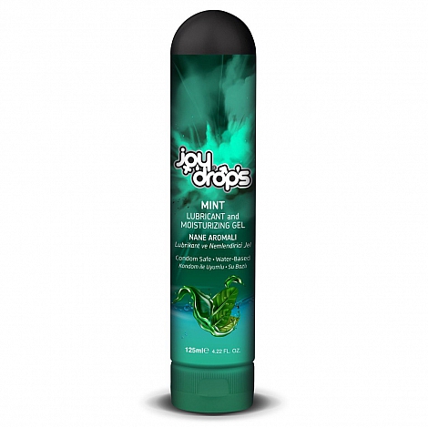 Лубрикант со вкусом мяты JoyDrops Mint, 100 мл