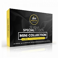 Подарочный набор с 4 видами лубриканта pjur Mini Collection 25 Year Special Edition