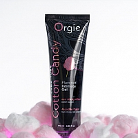 Съедобный лубрикант со вкусом сладкой ваты Orgie Lube Tube Cotton Candy, 100 мл