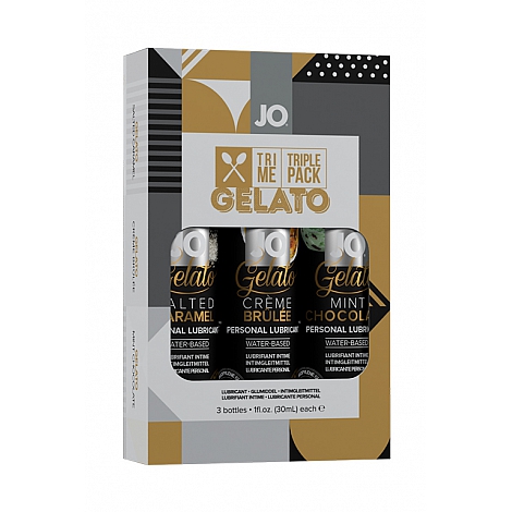 Подарочный набор вкусовых гелей Tri-Me Triple Pack - Gelato, 3х30 мл.