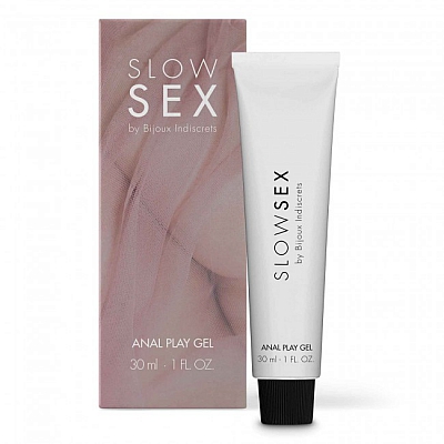 Лубрикант анальный на водной основе Bijoux Indiscrets Anal Play Gel - Slow Sex, 30 мл