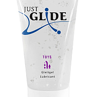 Лубрикант на водной основе для использования с игрушками Just Glide Toys, 50 мл