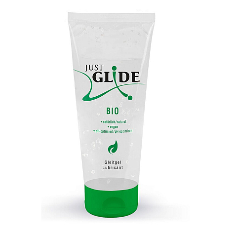 Натуральный лубрикант на водной основе Just Glide Bio, 200 мл