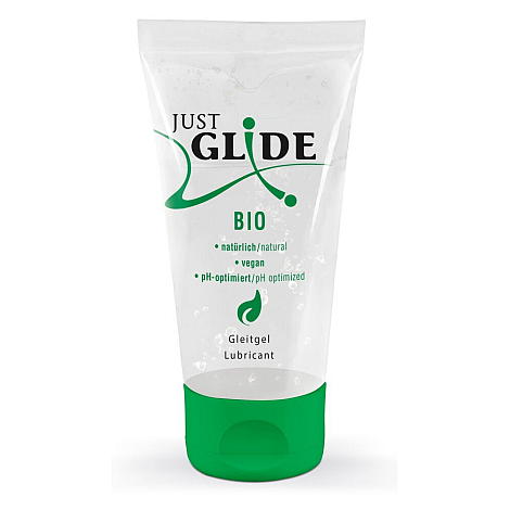 Натуральный лубрикант на водной основе Just Glide Bio, 50 мл