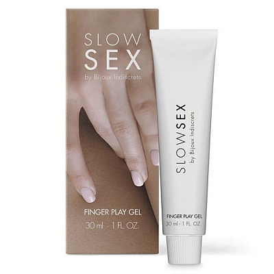 Лубрикант на водной основе Bijoux Indiscrets Finger Play Gel - Slow Sex, 30 мл