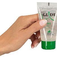 Натуральный лубрикант на водной основе Just Glide Bio, 50 мл