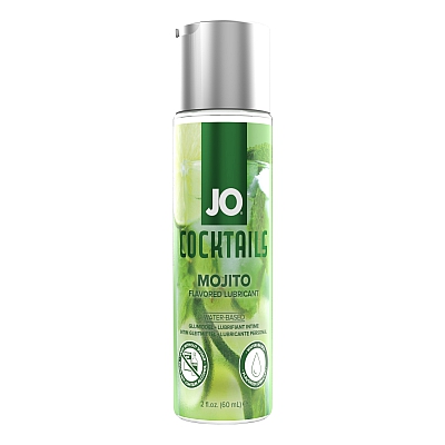 Лубрикант со вкусом коктейля "Мохито" JO Flavored H2O Mojito, 60 мл