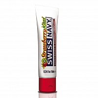 Лубрикант со вкусом клубники и киви Strawberry Kiwi Swiss Navy, 10 мл