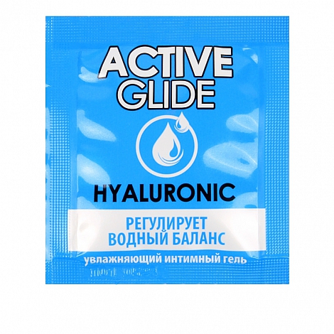 Увлажняющий интимный гель Active Glide Hyaluronic, 4 г