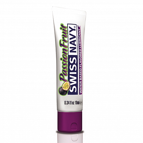 Лубрикант со вкусом маракуйи Passion Fruit Swiss Navy, 10 мл