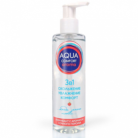 Лубрикант на водной основе Aqua Comfort Aroma, 195 мл