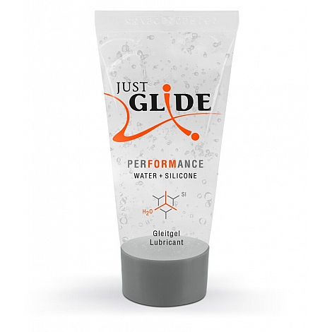 Лубрикант на водно-силиконовой основе Just Glide Performance, 20 мл