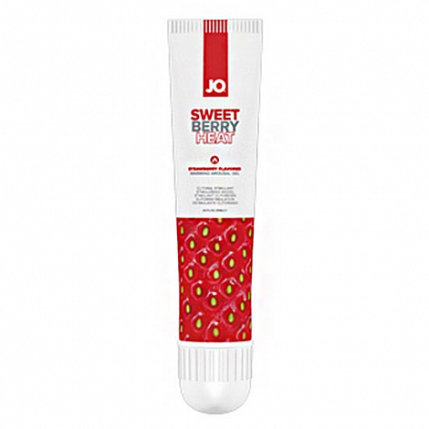 Стимулирующее средство со вкусом клубники System JO Sweet Berry Heart, 10 мл