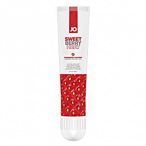 Стимулирующее средство со вкусом клубники System JO Sweet Berry Heart, 10 мл