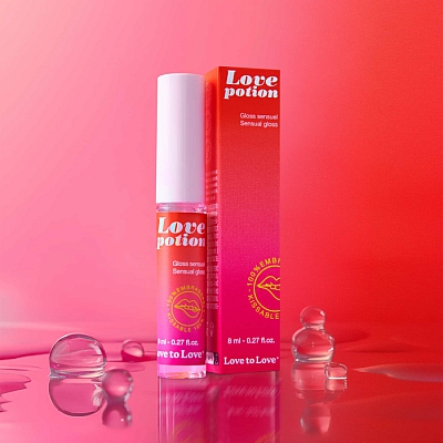 Возбуждающий блеск для губ Love Potion Gloss Sensuel , 8 мл.