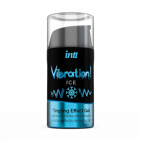 Жидкий интимный гель с эффектом вибрации Intt Vibration Ice, 15мл
