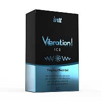 Жидкий интимный гель с эффектом вибрации Intt Vibration Ice, 15мл