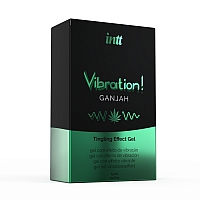 Жидкий интимный гель с эффектом вибрации Intt Vibration Ganjah, 15 мл