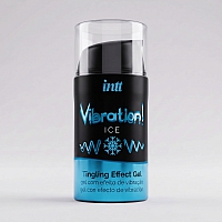 Жидкий интимный гель с эффектом вибрации Intt Vibration Ice, 15мл