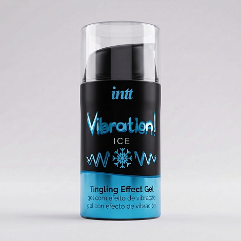 Жидкий интимный гель с эффектом вибрации Intt Vibration Ice, 15мл