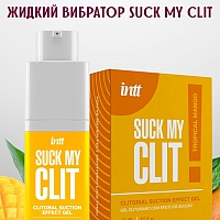Жидкий вибратор со вкусом манго Suck my, 15 мл