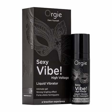 Гель с усиленным эффектом вибрации Orgie Sexy Vibe High Voltage, 15 мл