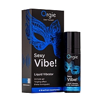 Гель с усиленным эффектом вибрации Orgie Sexy Vibe Liquid Vibrator, 15 мл