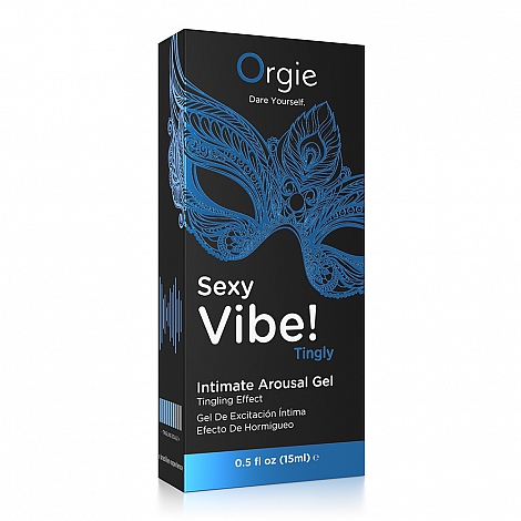 Гель с усиленным эффектом вибрации Orgie Sexy Vibe Liquid Vibrator, 15 мл