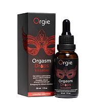 Согревающие капли для клитора Orgie Orgasm Drops Kissable, 30 мл