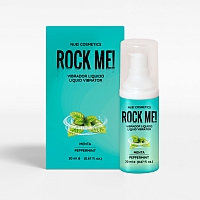 Жидкий вибратор со вкусом мяты Nuei Rock Me, 20 мл