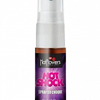 Жидкий вибратор Hot Shock с разогревающим эффектом, 12 мл