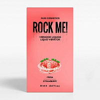 Жидкий вибратор со вкусом клубники Nuei Rock Me, 20 мл