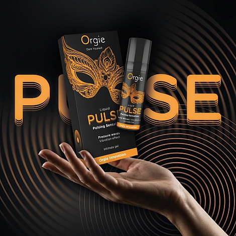 Гель с эффектом пульсации Orgie Liquid Pulse, 15 мл