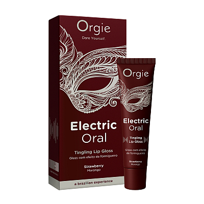 Блеск для губ Orgie Electric Oral Tingling Lip Gloss, 15 мл