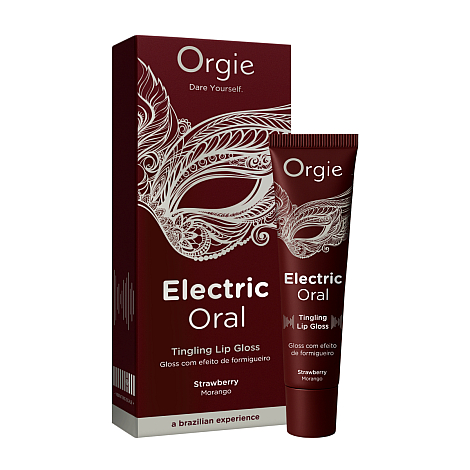 Блеск для губ Orgie Electric Oral Tingling Lip Gloss, 15 мл