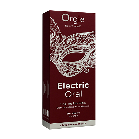 Блеск для губ Orgie Electric Oral Tingling Lip Gloss, 15 мл