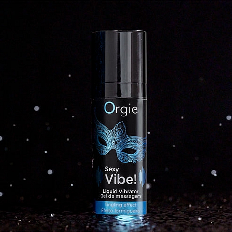 Гель с усиленным эффектом вибрации Orgie Sexy Vibe Liquid Vibrator, 15 мл