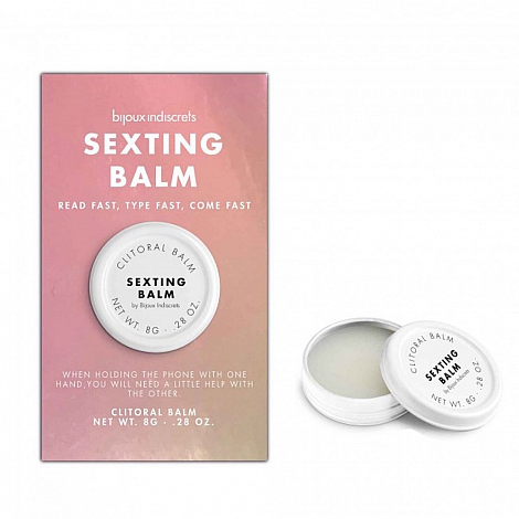 Бальзам с ароматом пряного имбиря Sexting Balm Bijoux Indiscrets, 8 гр